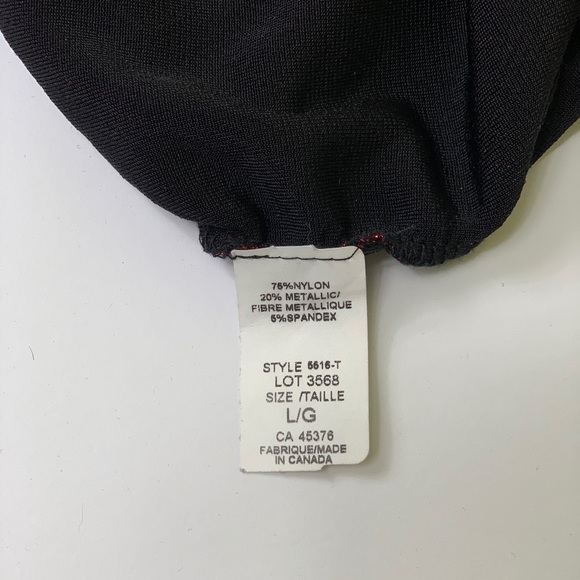 SUZY SHIER | Metallic Shimmer Sleeveless Blouse - Picture 7 of 9